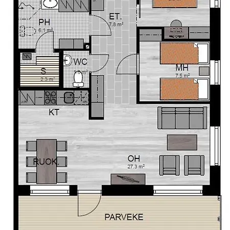 Stylish Ski-in By The Slopes Apartman